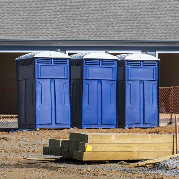 do you offer hand sanitizer dispensers inside the porta potties in Brownsville